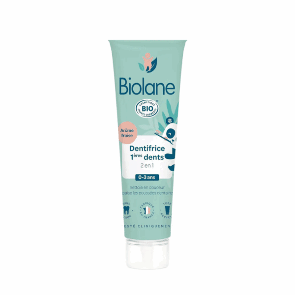Biolane 2 in 1 toothpaste 50ml