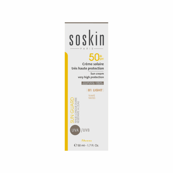 Soskin Tinted Sunscreen SPF 50+ 50ml