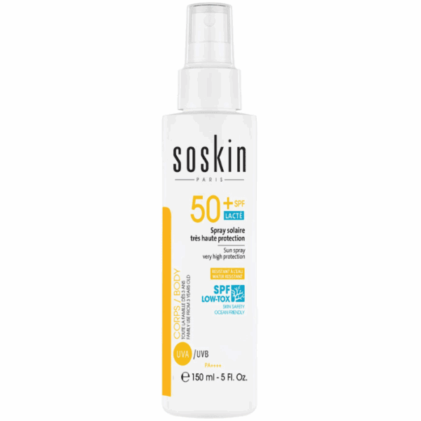 Soskin SPF50+ Protection Sunscreen Spray 150ml